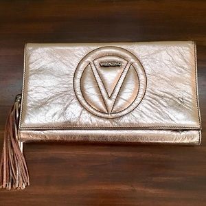 Valentino Lena Clutch Metallic